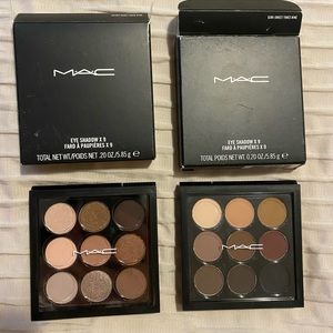 MAC cosmetics eyeshadow kits (Price Includes both)